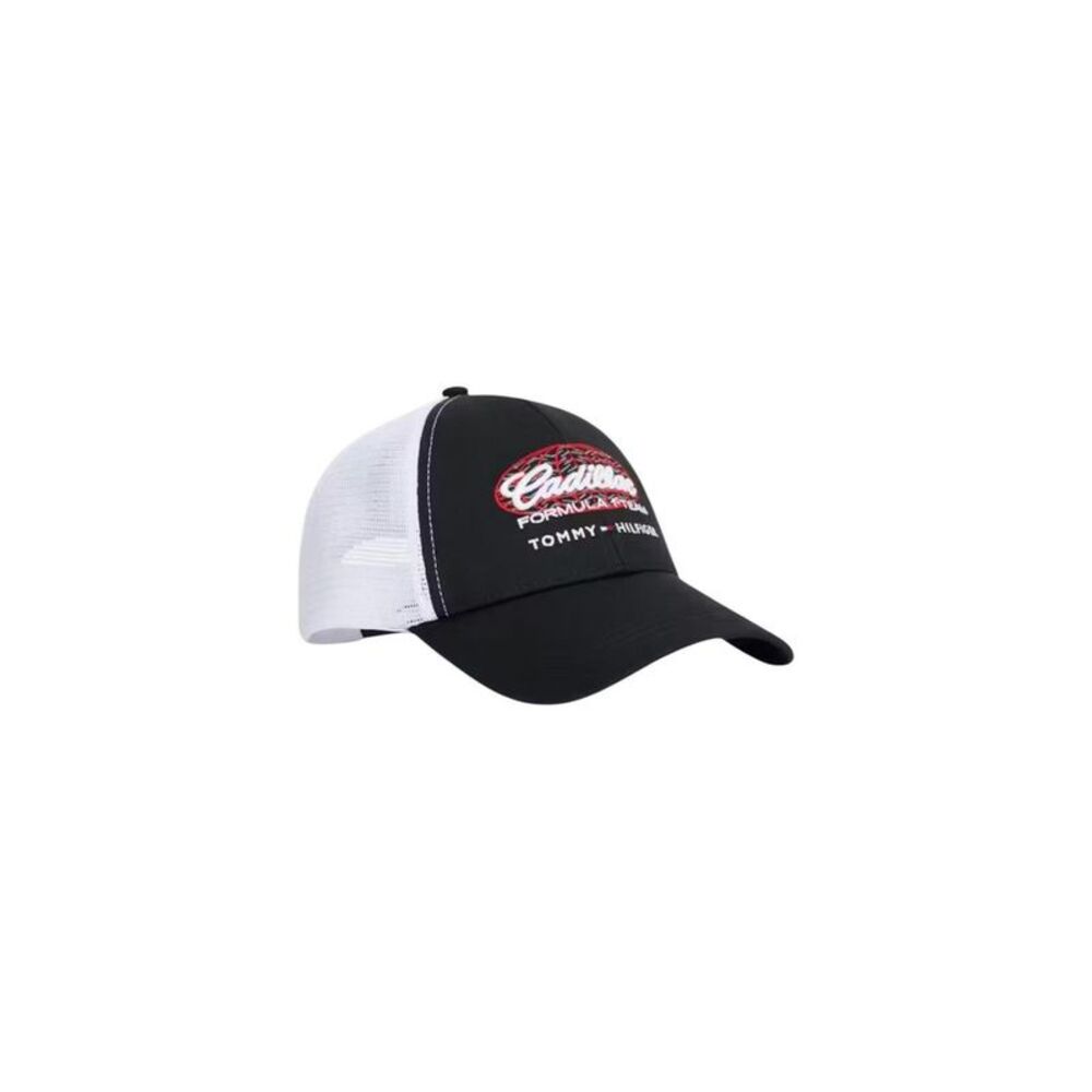 Tommy Hilfiger Black And White Organic Cotton Cap (Baseball Men's Hat)